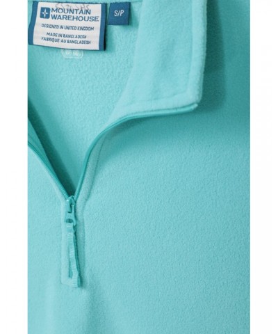 Camber Womens Half-Zip Fleece Mint $12.74 Fleece