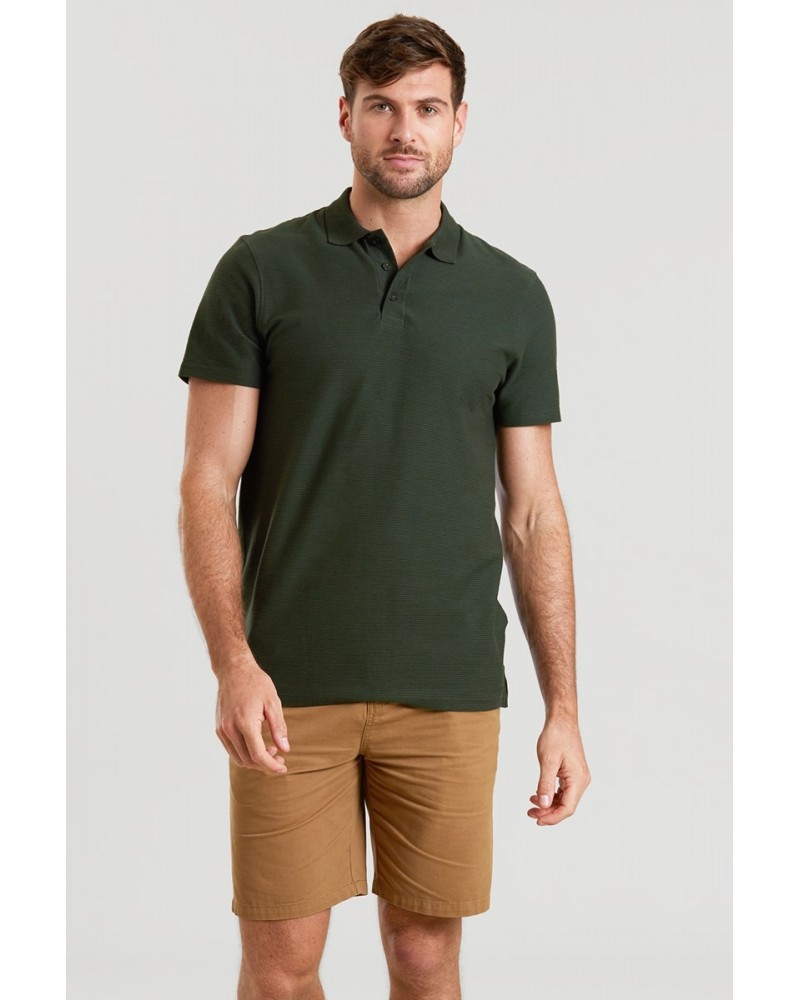 Strand Mens Polo Dark Khaki $14.03 Tops