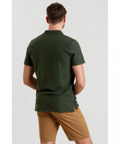 Strand Mens Polo Dark Khaki $14.03 Tops