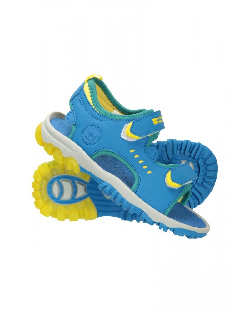 Marine Light-Up Kids Sandals Blue $14.49 Footwear