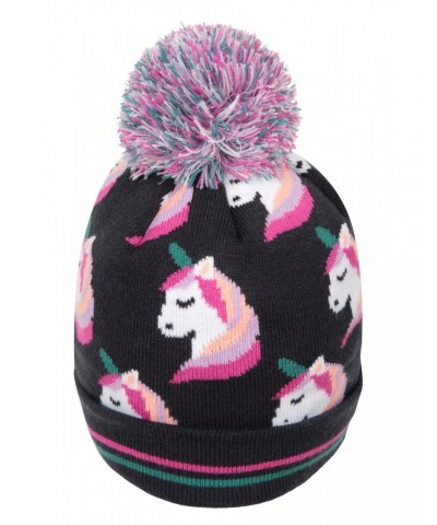 Character Kids Fleece Lined Thermal Beanie Navy $11.79 Accessories