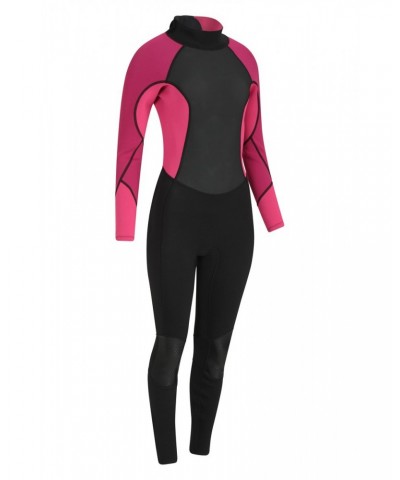 Womens Full 2.5/2mm Wetsuit Dark Pink $45.10 Swimwear