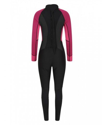 Womens Full 2.5/2mm Wetsuit Dark Pink $45.10 Swimwear