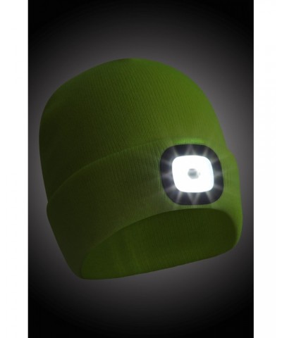 Highlands Mens Light Up Beanie Lime $14.30 Accessories