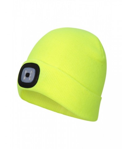 Highlands Mens Light Up Beanie Lime $14.30 Accessories