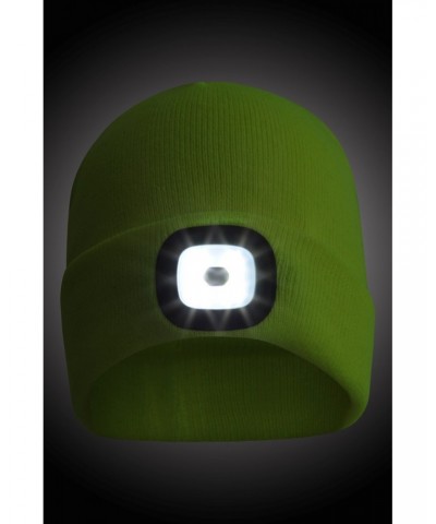 Highlands Mens Light Up Beanie Lime $14.30 Accessories