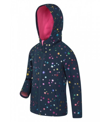 Exodus Kids Printed Water Resistant Softshell Dark Blue $14.50 Jackets