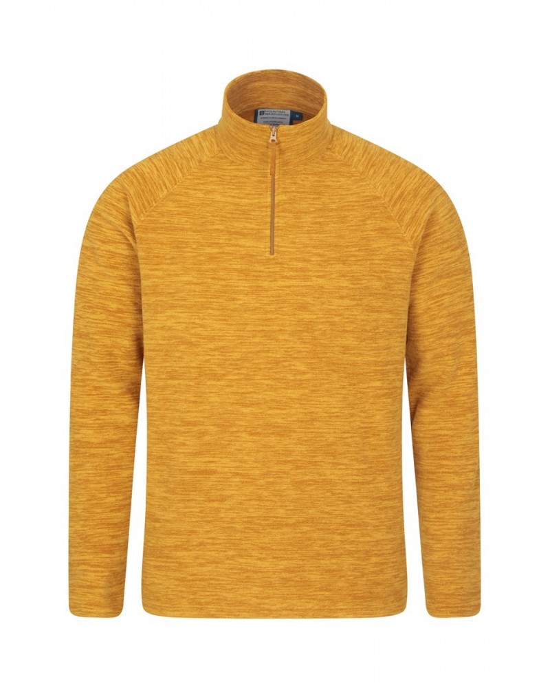 Snowdon Mens Micro Fleece Yellow $13.49 Fleece