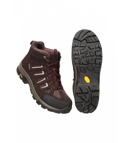 Vertex Mens Extreme Waterproof Vibram Boots Brown $42.39 Footwear