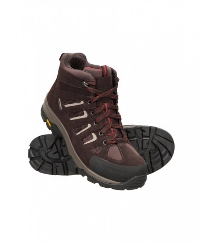 Vertex Mens Extreme Waterproof Vibram Boots Brown $42.39 Footwear