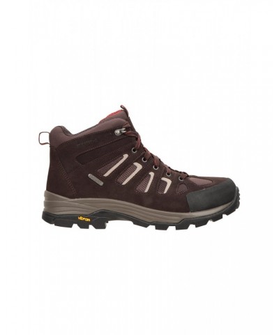 Vertex Mens Extreme Waterproof Vibram Boots Brown $42.39 Footwear