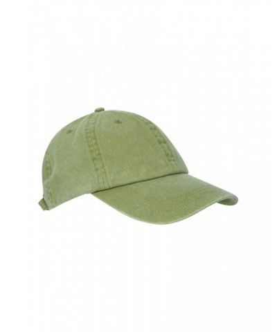 Washed Mens Baseball Cap Green $10.02 Accessories