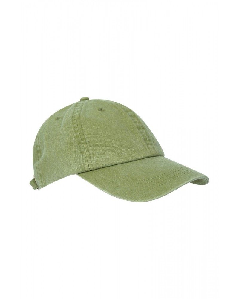 Washed Mens Baseball Cap Green $10.02 Accessories