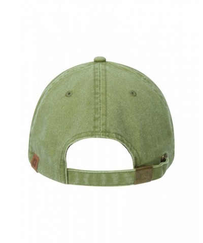 Washed Mens Baseball Cap Green $10.02 Accessories