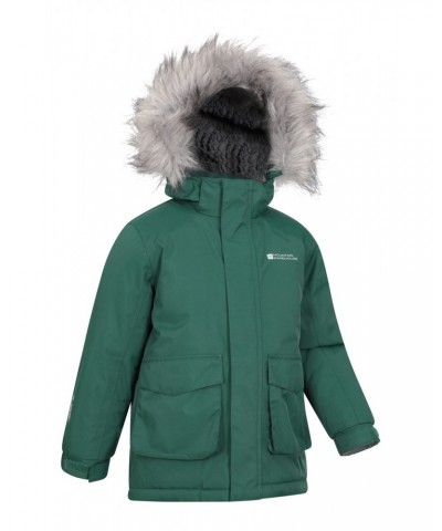 Ranger 3 Kids Waterproof Parka Jacket Green $23.39 Jackets