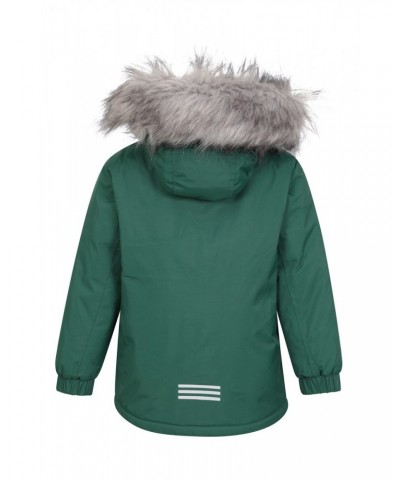 Ranger 3 Kids Waterproof Parka Jacket Green $23.39 Jackets