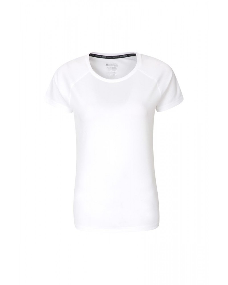 Endurance Womens T-Shirt White $10.39 Active