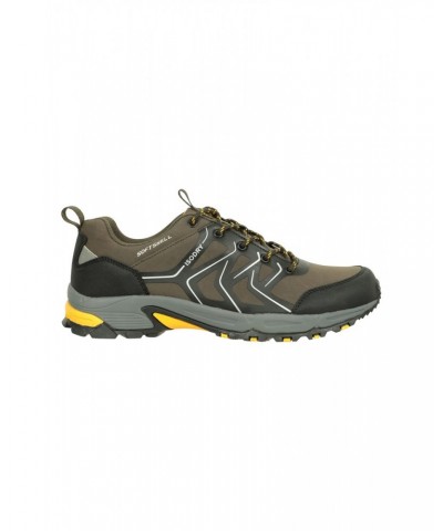 Shadow Mens Waterproof Softshell Hiking Shoes Green $39.89 Footwear