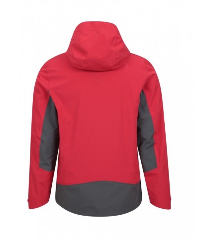 City Elements Mens Extreme 3 Layer Waterproof Jacket Red $29.05 Jackets