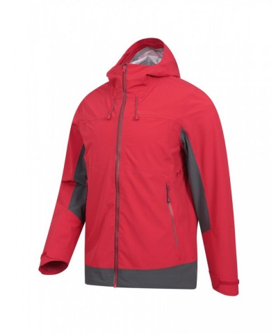 City Elements Mens Extreme 3 Layer Waterproof Jacket Red $29.05 Jackets