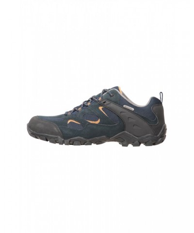 Curlew Mens Waterproof Hiking Shoes Navy $27.30 Footwear