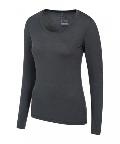 Keep The Heat Womens Thermal Top Dark Grey $15.59 Thermals