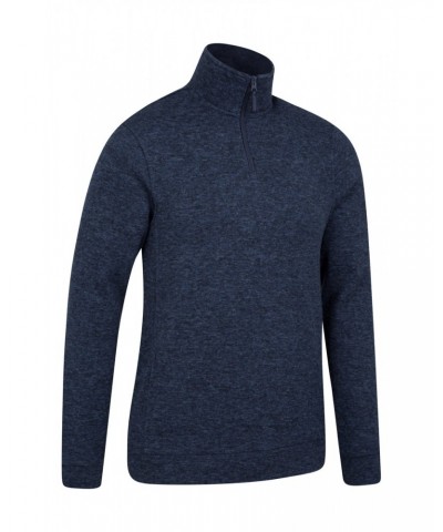 Idris Mens Fleece Navy $14.78 Fleece