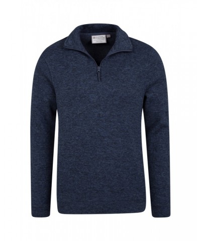 Idris Mens Fleece Navy $14.78 Fleece