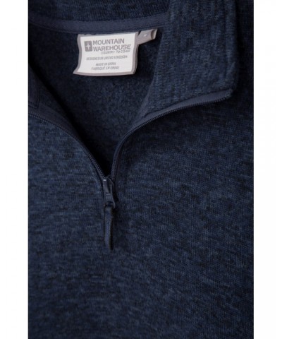 Idris Mens Fleece Navy $14.78 Fleece