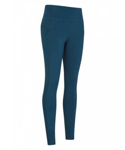 Recycled Womens Leggings Dark Teal $21.65 Pants