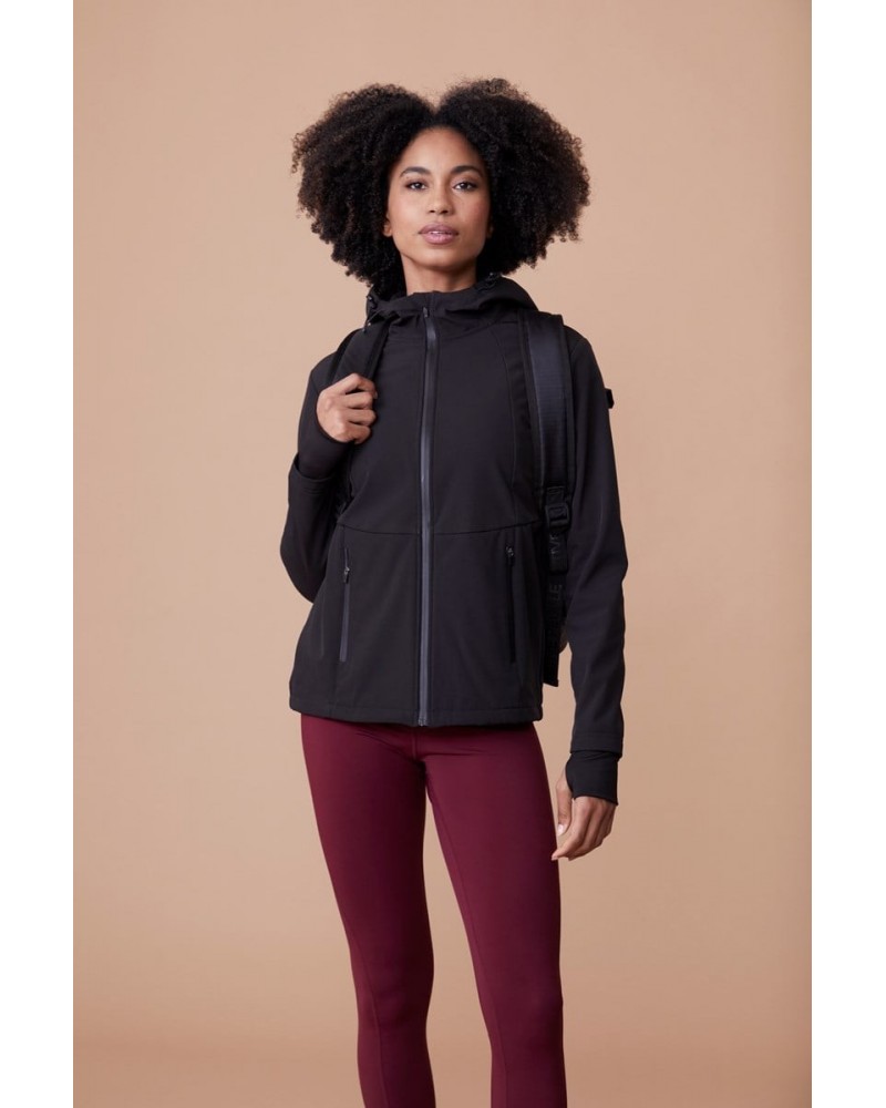 Drifting Womens Running Jacket Black $21.28 Active