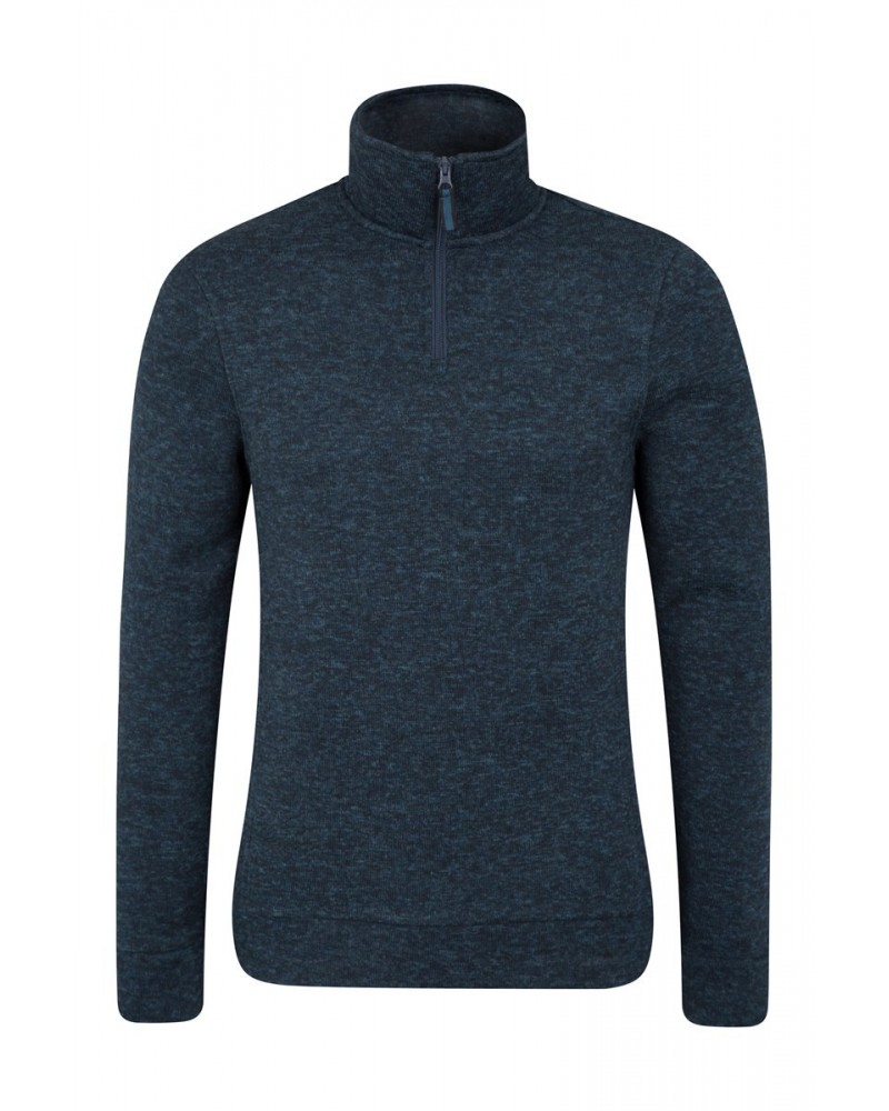 Idris Mens Fleece Petrol $15.65 Fleece