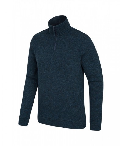 Idris Mens Fleece Petrol $15.65 Fleece