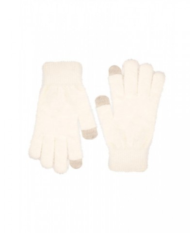 Soft Womens Touchscreen Gloves Cream $13.49 Accessories