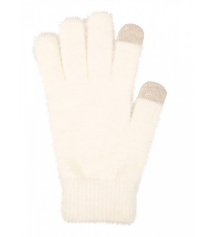 Soft Womens Touchscreen Gloves Cream $13.49 Accessories