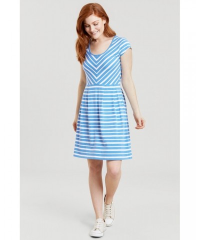 Womens A-Line UV Protective Stripe Dress Mixed $14.50 Dresses & Skirts