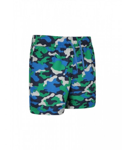 Patterned Kids Boardshorts Green $9.00 Pants