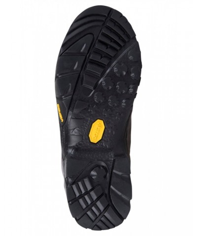 Edinburgh Vibram Youth Waterproof Hiking Boots Dark Grey $32.80 Footwear