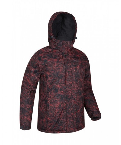 Shadow Mens Printed Ski Jacket Grey $25.30 Jackets