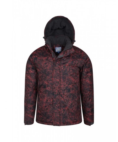 Shadow Mens Printed Ski Jacket Grey $25.30 Jackets