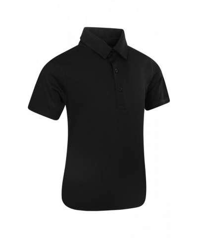 Active Kids Polo T-Shirt Black $10.00 Active