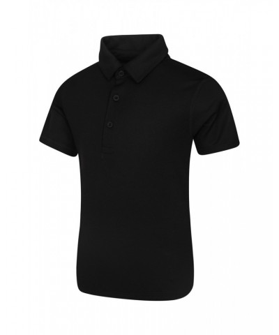 Active Kids Polo T-Shirt Black $10.00 Active