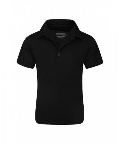 Active Kids Polo T-Shirt Black $10.00 Active