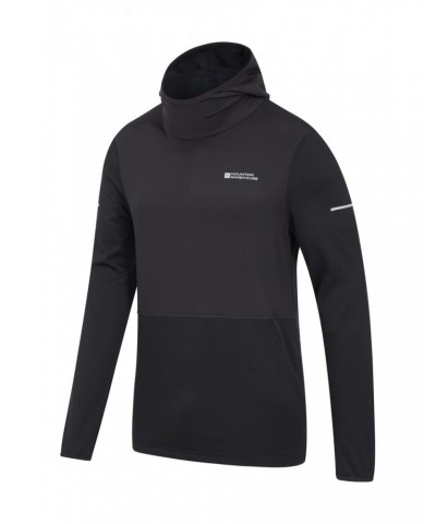 Speed Mens Running Hoodie Black $22.03 Tops