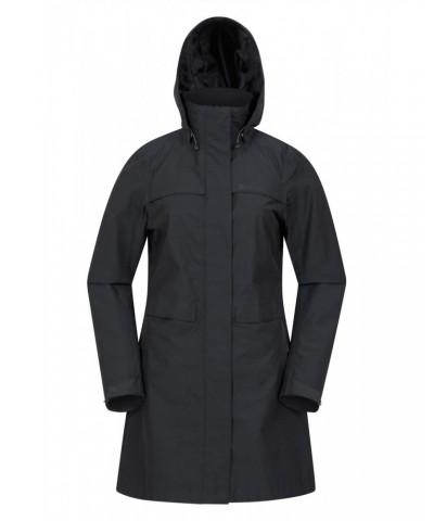 Cloudburst Textured Womens Waterproof Jacket Black $41.40 Jackets