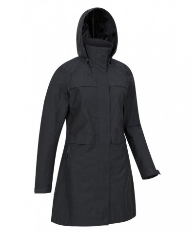 Cloudburst Textured Womens Waterproof Jacket Black $41.40 Jackets