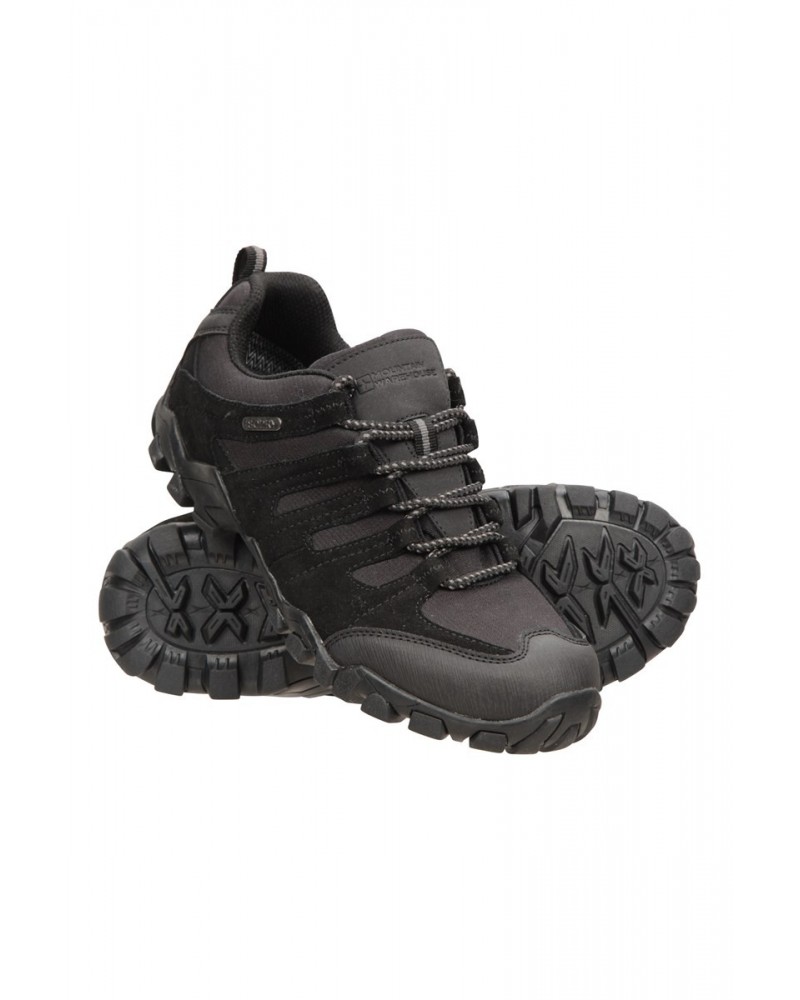 Belfour Womens Outdoor Hiking Shoes Black $32.99 Footwear