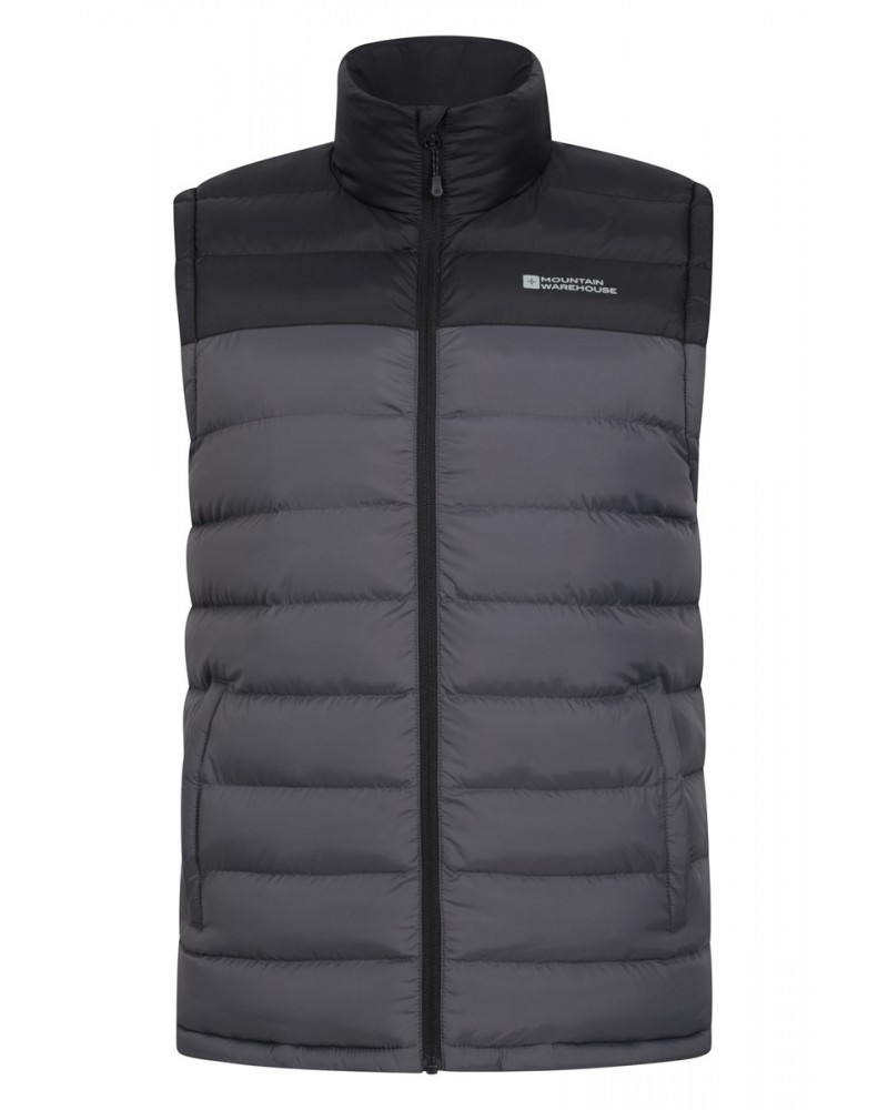 Seasons II Mens Insulated Vest Dark Grey $24.50 Jackets