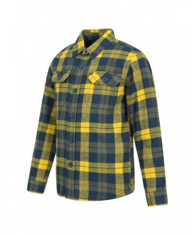 Flannel Kids Check Shirt Orange $11.79 Tops