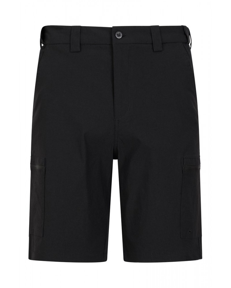 Trek Stretch Mens Shorts Black $23.03 Pants